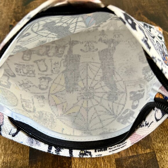 Wednesday Addams Zip Pouch with Strap Cosmetic Pencils Wristlet - Picture 5 of 8